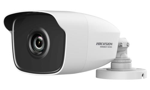 HIKVISION HiWatch turbo HD kamera HWT-B250/ Bullet/ 5Mpix rozlíšenie/ 2,8mm objektív/ IP66 ochrana/ IR do 40m/ kov + plast