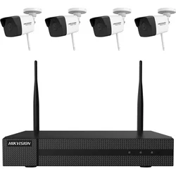 HIKVISION HiWatch Wi-Fi KIT HWK-N4142B-MH/W(B)(EU)/ 2Mpix/ 4x kamery HWI-B120-D/W(EU)(T)/ 1x NVR HWN-2104MH-W/ 1TB HDD