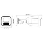 HiLook IP kamera IPC-B420H(C)/ Bullet/ rozlišení 2Mpix/ objektiv 4mm/ H.265+/ krytí IP67/ IR až 50m/ kov+plast