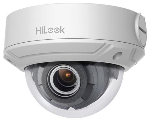 HiLook IP kamera IPC-D640H-Z(C)/ Dome/ rozlišení 4Mpix/ objektiv 2.8-12mm/ H.265+/ krytí IP67+IK10/ IR až 30m/ kov