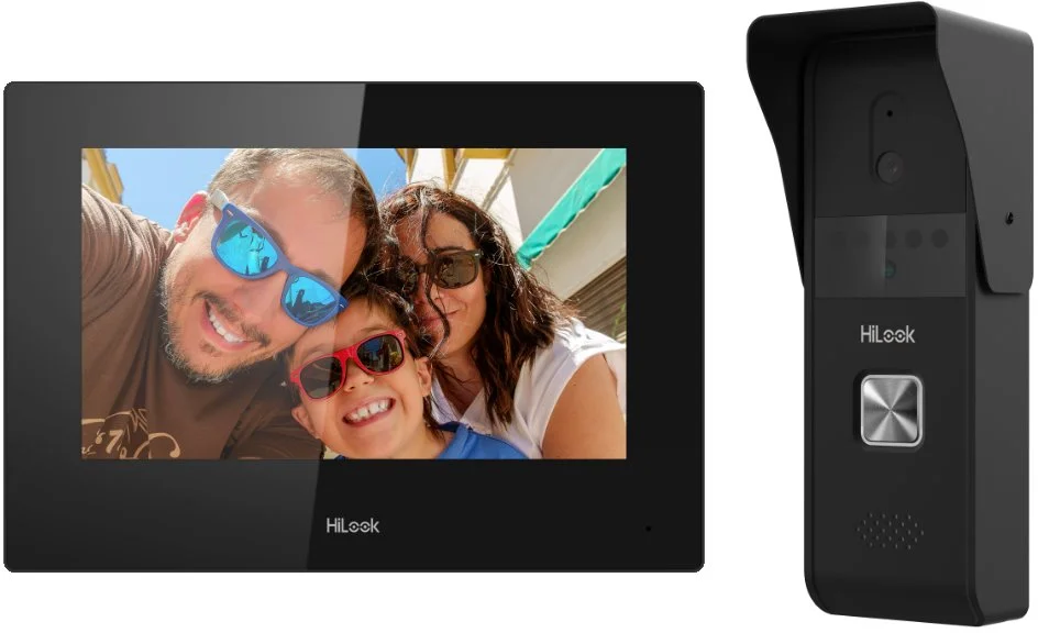 HiLook Powered by HIKVISION chytrý domácí interkom VI-K23P/ Wi-Fi/ 1080p/ 7" 1024x600/ videotelefon/ IP65