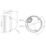 HiLook Powered by HIKVISION IP kamera IPC-D129HA/ Dome/ 2Mpix/ 2.8mm/ ColorVu/ Motion detection 2.0/ H.265+/ krytí IP67+IK08/ LED 