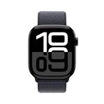 Hliníkové puzdro Apple Watch Series 10 GPS 42 mm Jet Black s atramentovou športovou slučkou (MWWG3QC/A)