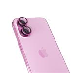 Hliníkový ochranný kryt objektívu Epico pre Apple iPhone 16/16 Plus - ružový