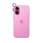 Hliníkový ochranný kryt objektívu Epico pre Apple iPhone 16/16 Plus - ružový