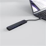 Hliníkový rozbočovač Epico 6v1 | 100W USB-C PD | tmavý atrament |