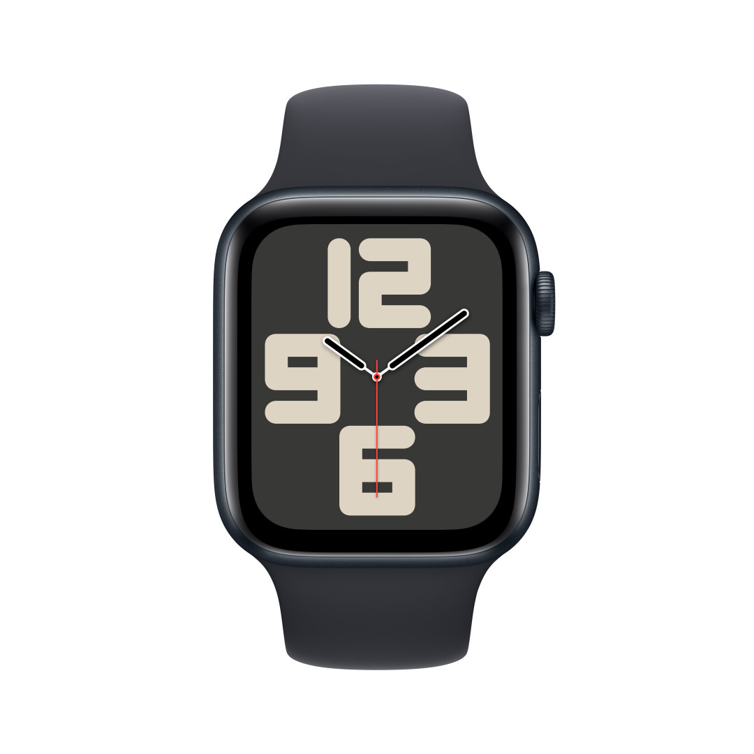 HOD GPS MTP Apple Watch SE 44mm Temně inkoustový hliník s temně inkoustovým sportovním řemínkem - M/L