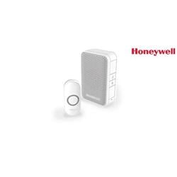 Honeywell Home DC311N bezdrátový zvonek Series 3, 4 melodie, přenosná základna bílá, design. tlačítko