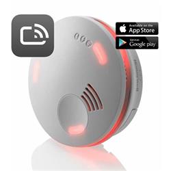 Honeywell Home XS100-CSSK-A, Smart Detektor kouře X-Series (optický princip), Alarm Scan App, bateriový Bazar