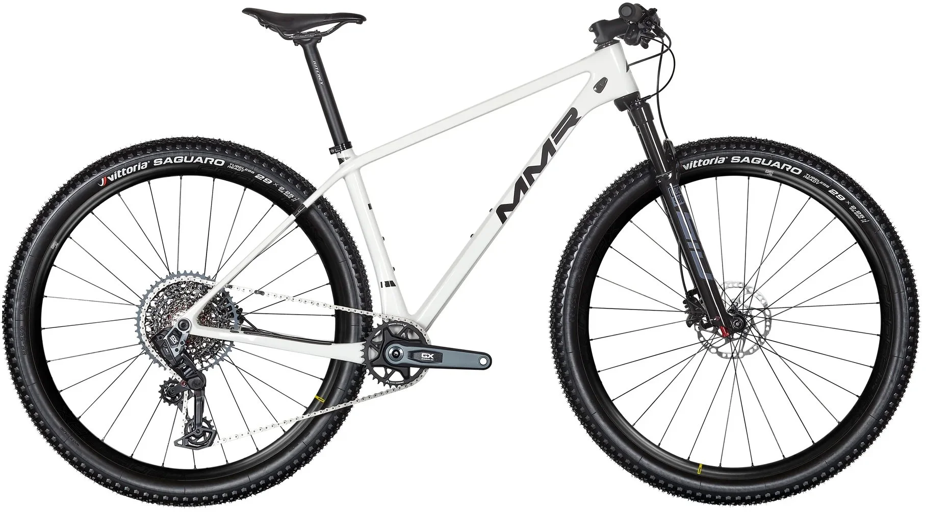 Horské kolo MMR RAKISH 00 - Light Grey N Black - vel.M 24/2025