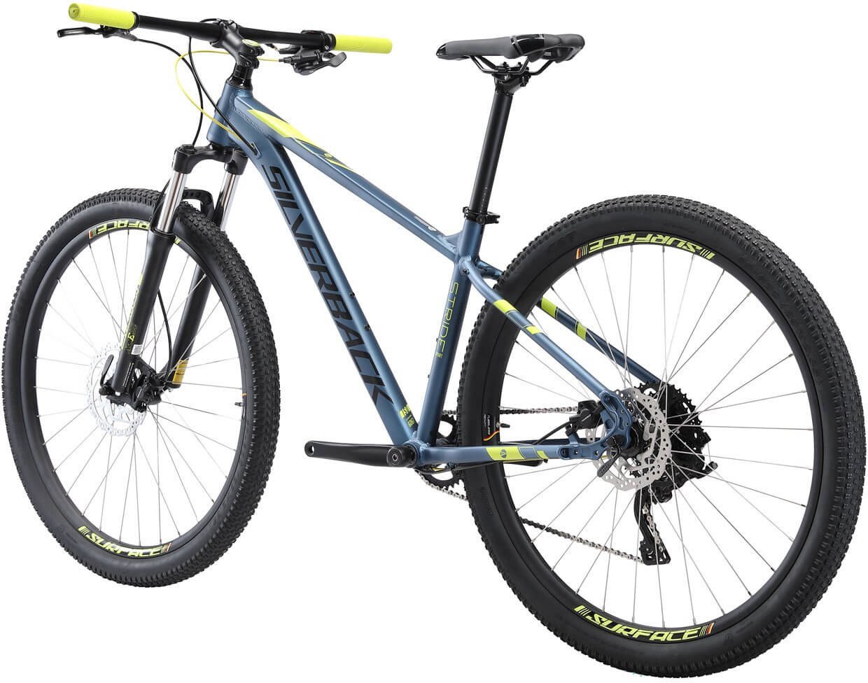 Horské kolo SILVERBACK Stride Sport Grey / Lime - 16,5"/M