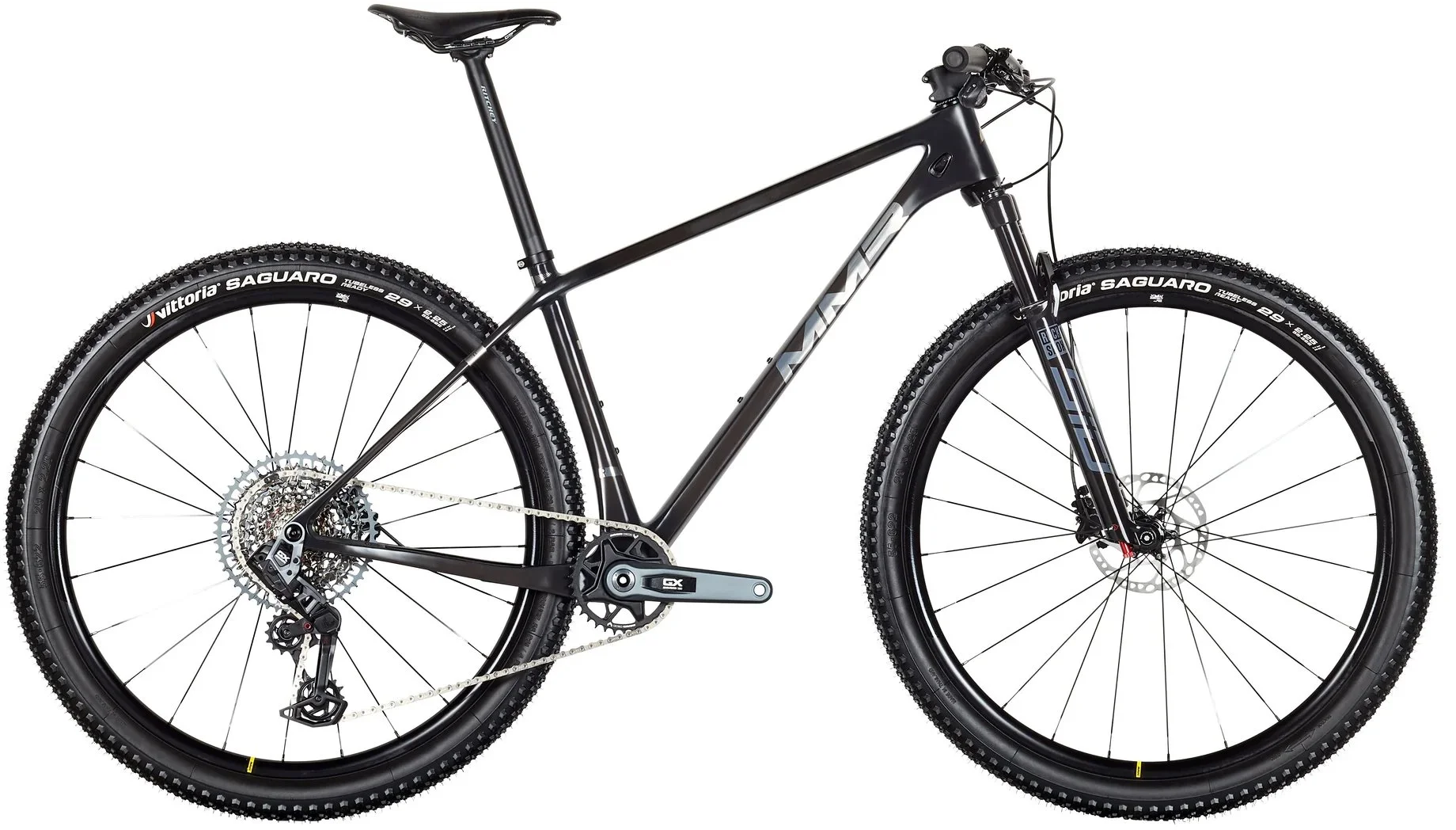 Horský bicykel MMR RAKISH 00 - Carbon N Chrome - veľkosť XL / 2024