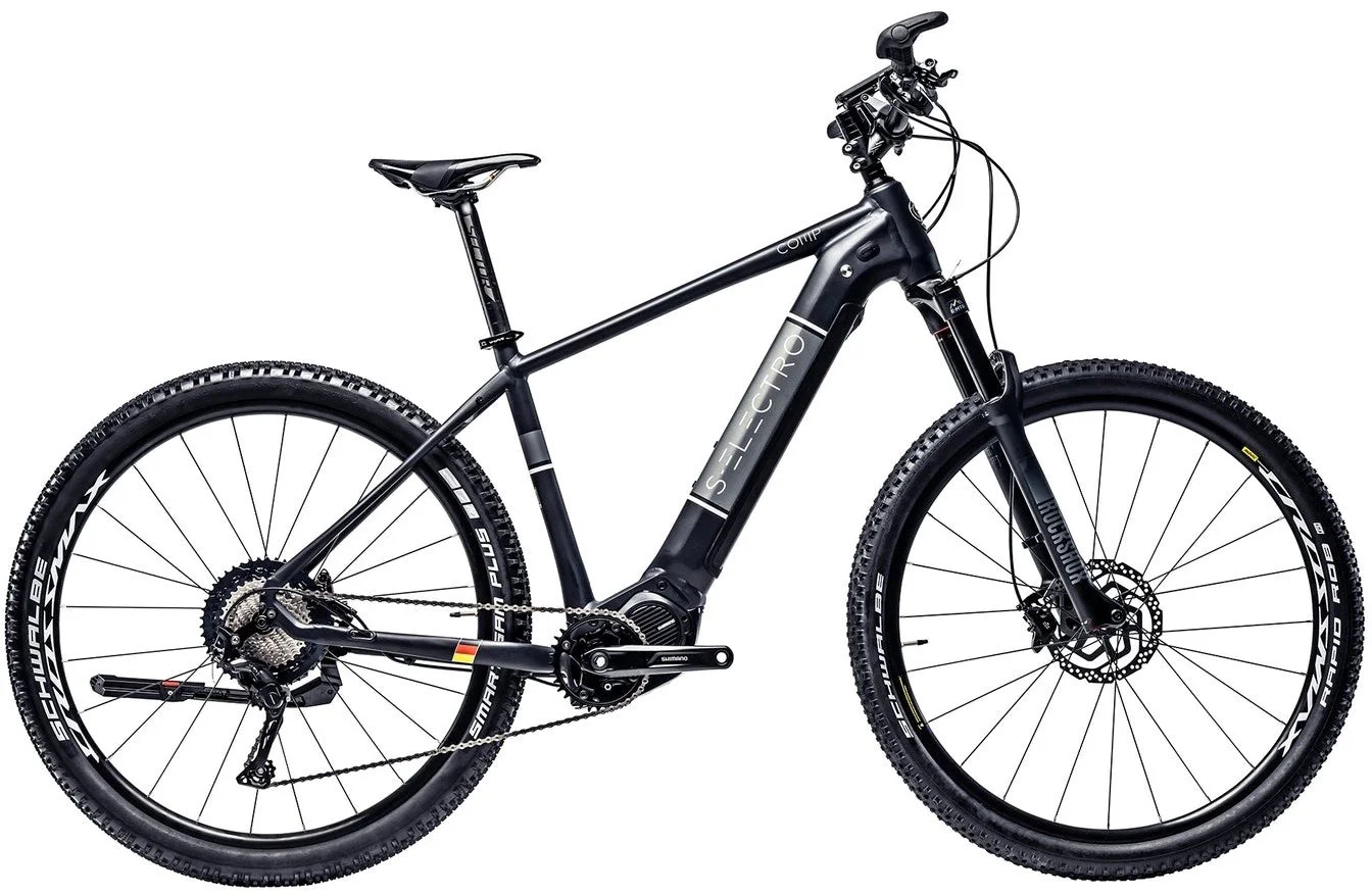 Horský bicykel SILVERBACK COMP SL, 8000 Motor, 630 Wh, veľkosť L - Black/Charcoal