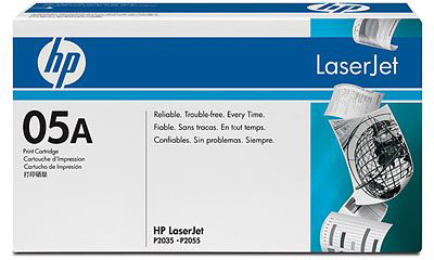 HP 05A Black Toner (2300 strán) pre LJ P2035/55, (CE505A) - originálne