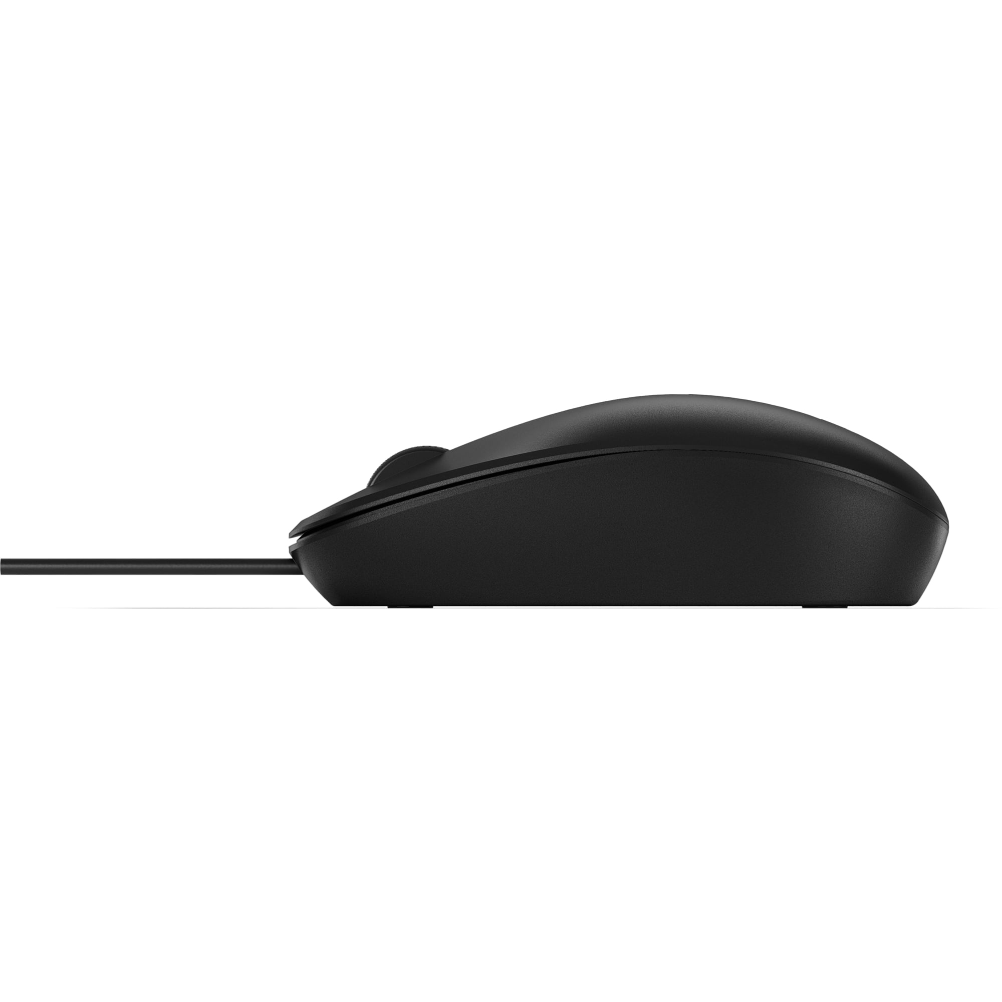 HP 125 myš, kancelárska, optická, s káblom, USB, čierna