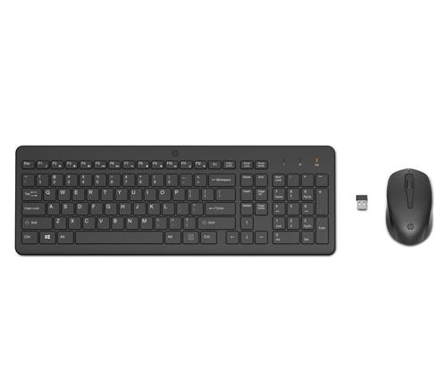 HP 330 klávesnice a myš/bezdrátová/black (2V9E6AA)