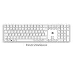 HP 495C Sada klávesnice a myši - bílá