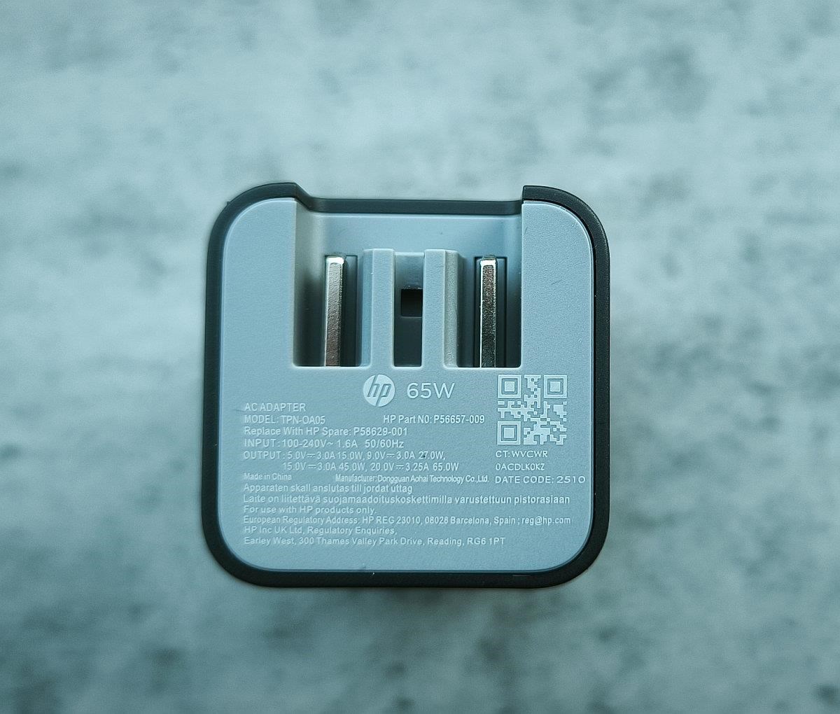 HP 65 W USB-C GaN Napájecí adaptér