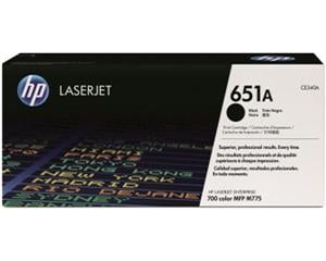 HP 651A tisková kazeta černá, CE340A
