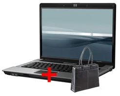 HP 6720s T5470 15.4WXGA 1GB 80GB DVDRW WL BT VB + černá kabelka