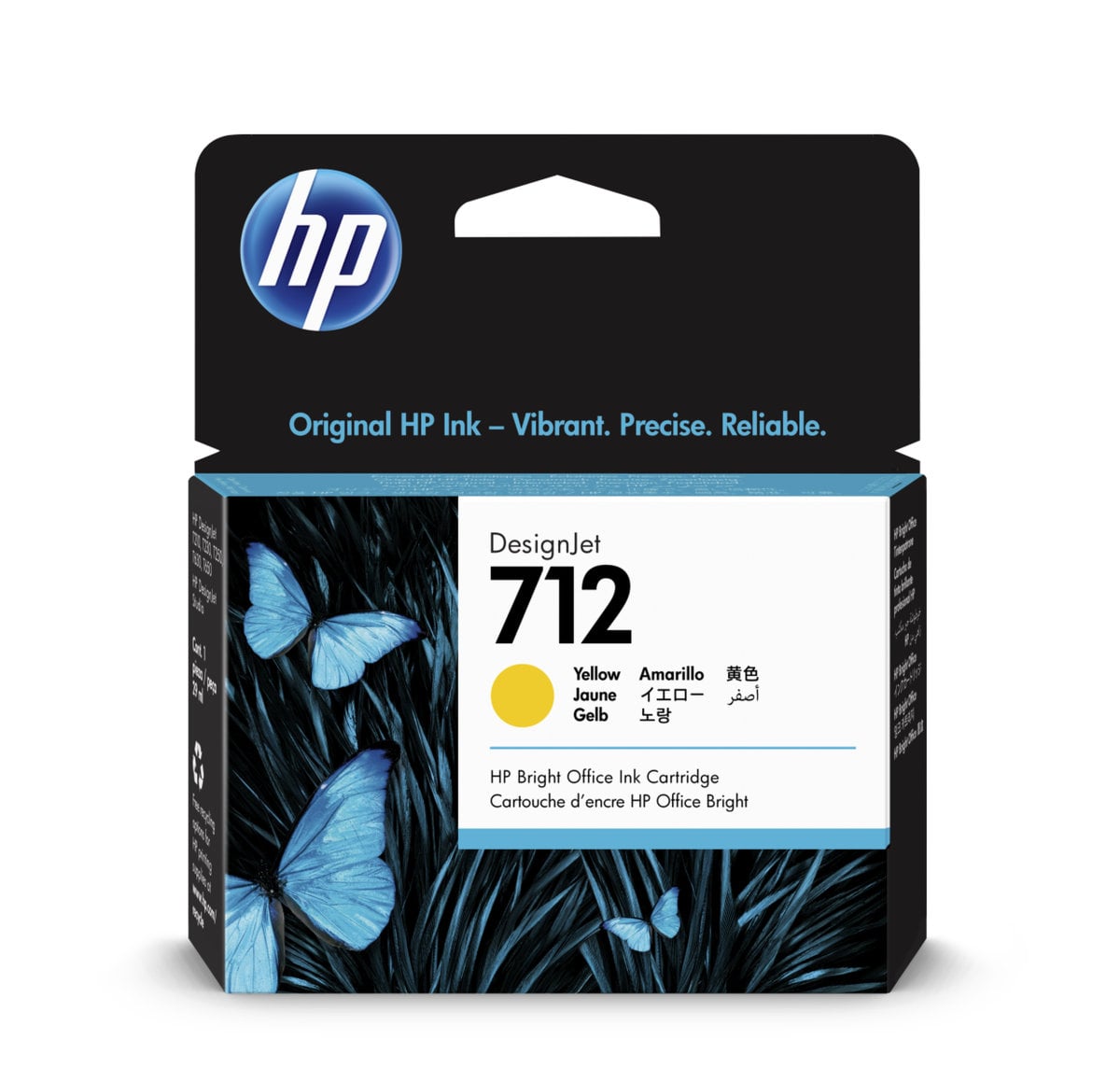 HP 712 Yellow pro HP DesignJet T230,T630 (3ED69A)
