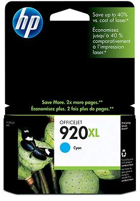 HP 920XL Cyan (700 strán) pre OJ 6500 (CD972AE) - originálne