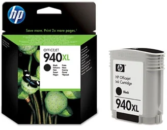 HP 940XL Black (2200 strán) pre OfficeJet Pro 8000, 8500 (C4906AE) - originálne