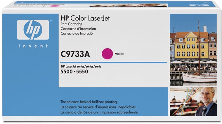 HP C9733A Toner Magenta (12000 strán) pre CLJ 5500, 5550 - originálne