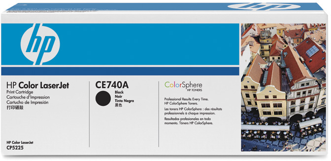 HP CE740A Black Toner (7000str.) pre CLJ CP5225 - originálne