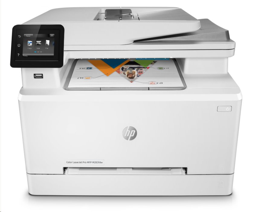 HP Color LaserJet Pro MFP M283fdw tiskárna, A4, barevný tisk, Wi-Fi, (7KW75A)