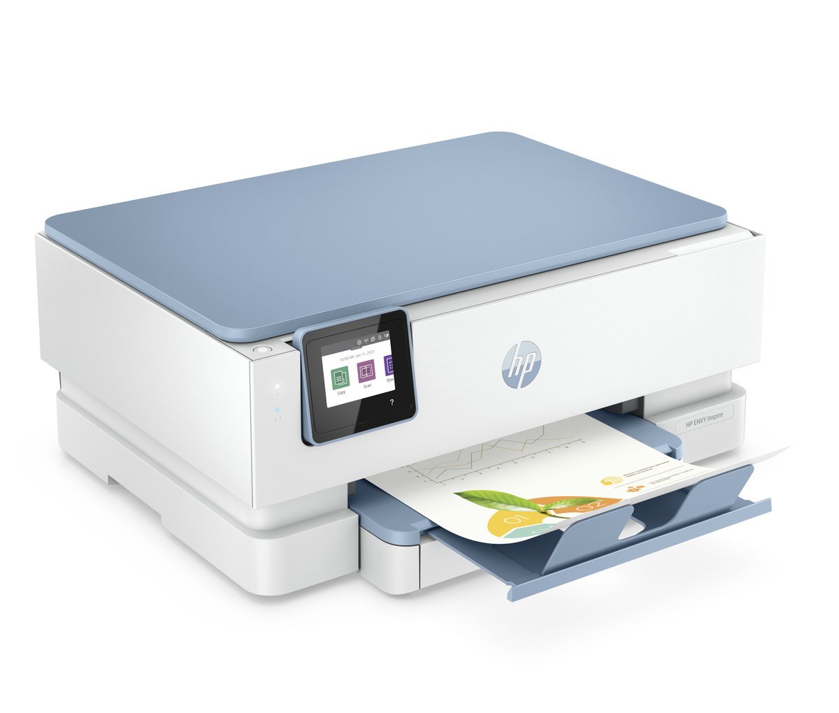 HP ENVY Inspire 7221e Multifunkčná atramentová tlačiareň, A4, farebná, Wi-Fi, HP , okamžitý atrament, (2H2N1B)