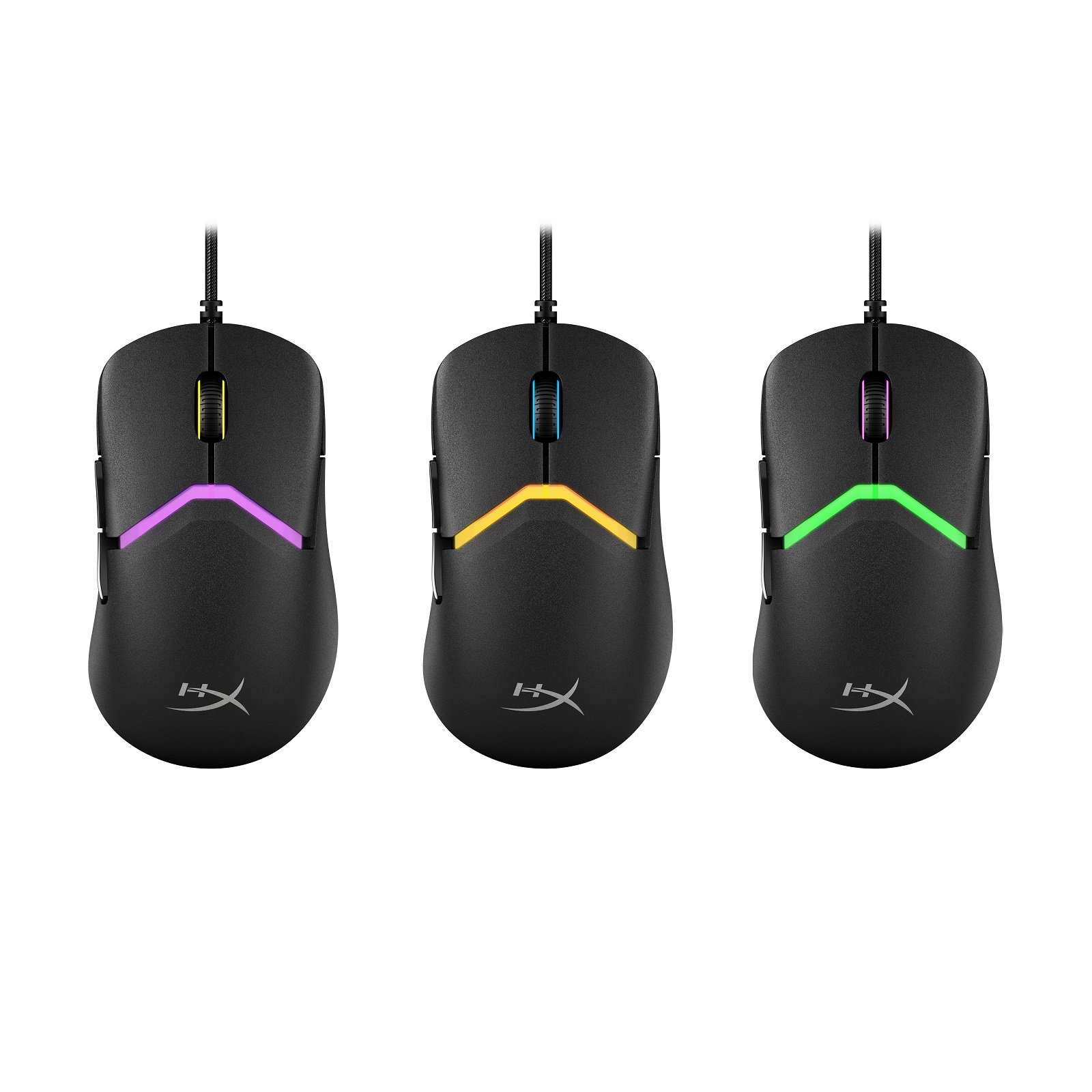 HP HyperX Pulsefire Saga Černá (A2PB3AA)