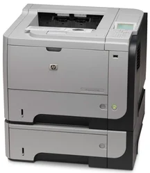 HP laserová tiskárna LaserJet P3015x, A4, 40ppm, USB 2.0, duplex, LAN, tray