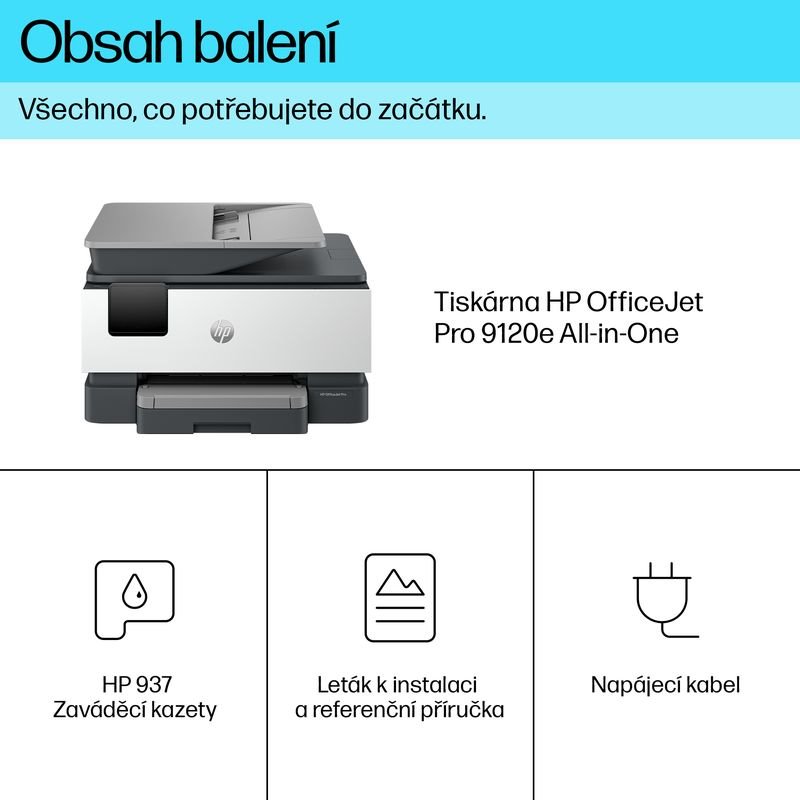 HP OfficeJet Pro 9120e All-in-One Printer, Instant Ink (403X8B)