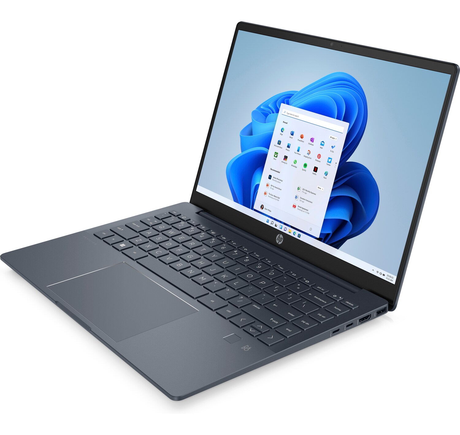 HP Pavilion Plus/14-eh1001nc/i5-13500H/14"/2880x1800/16GB/1TB SSD/Iris Xe/W11H/Blue/3R