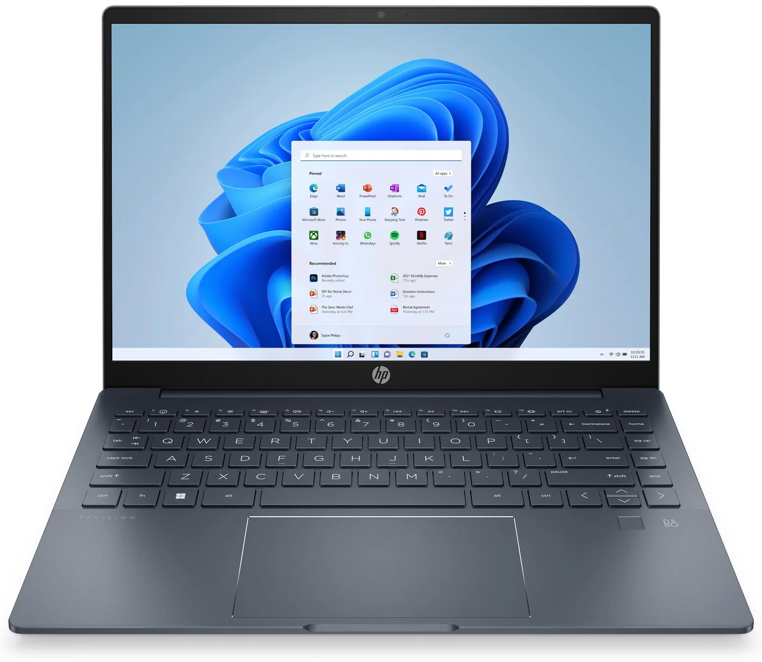 HP Pavilion Plus/14-eh1001nc/i5-13500H/14"/2880x1800/16GB/1TB SSD/Iris Xe/W11H/Blue/3R