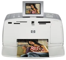 HP Photosmart 385 Compact Photo Printer 10x15 cm, USB, BlueT