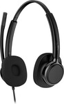 HP Poly Mission 425 – klasické káblové stereo slúchadlá s mikrofónom a USB pripojením, WW