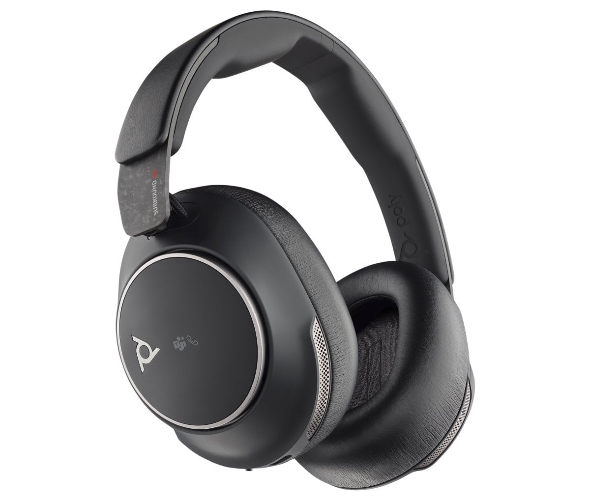 HP Poly Voyager Surround 80-M UC - Voyager Surround 80 series - náhlavní souprava - plná velikost - Bluetooth - bezdrátový - UBS-C