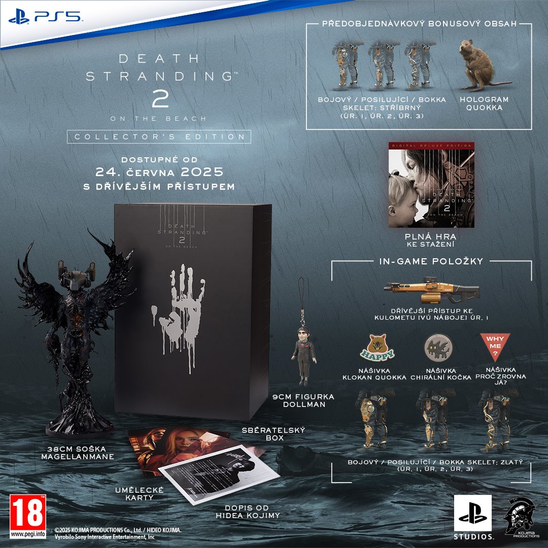 Hra pre systém PS5 - Death Stranding 2: On The Beach: Collectors Edition
