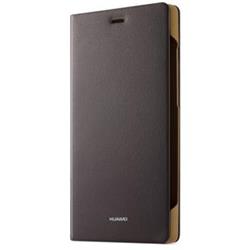 Huawei flipové pouzdro pro P8 Lite, hnědé