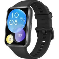 Huawei Watch Fit 2 Active Hlboký lesk + čierny silikónový remienok