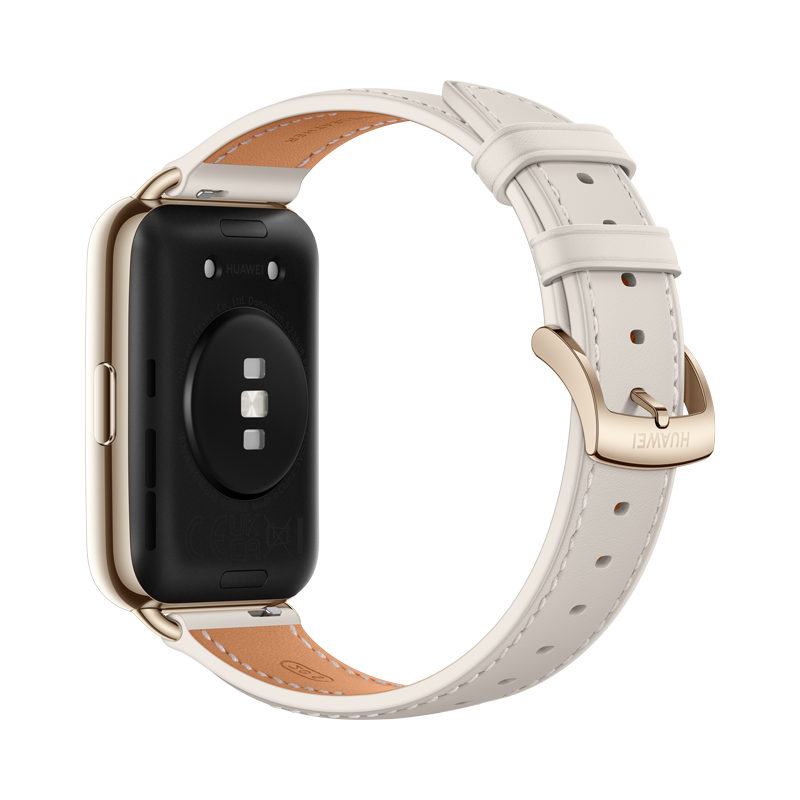 Huawei Watch Fit 2 Classic Moon White + Moon White Leather Strap