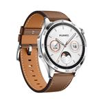 Huawei Watch GT4 46 mm hnědá kůže