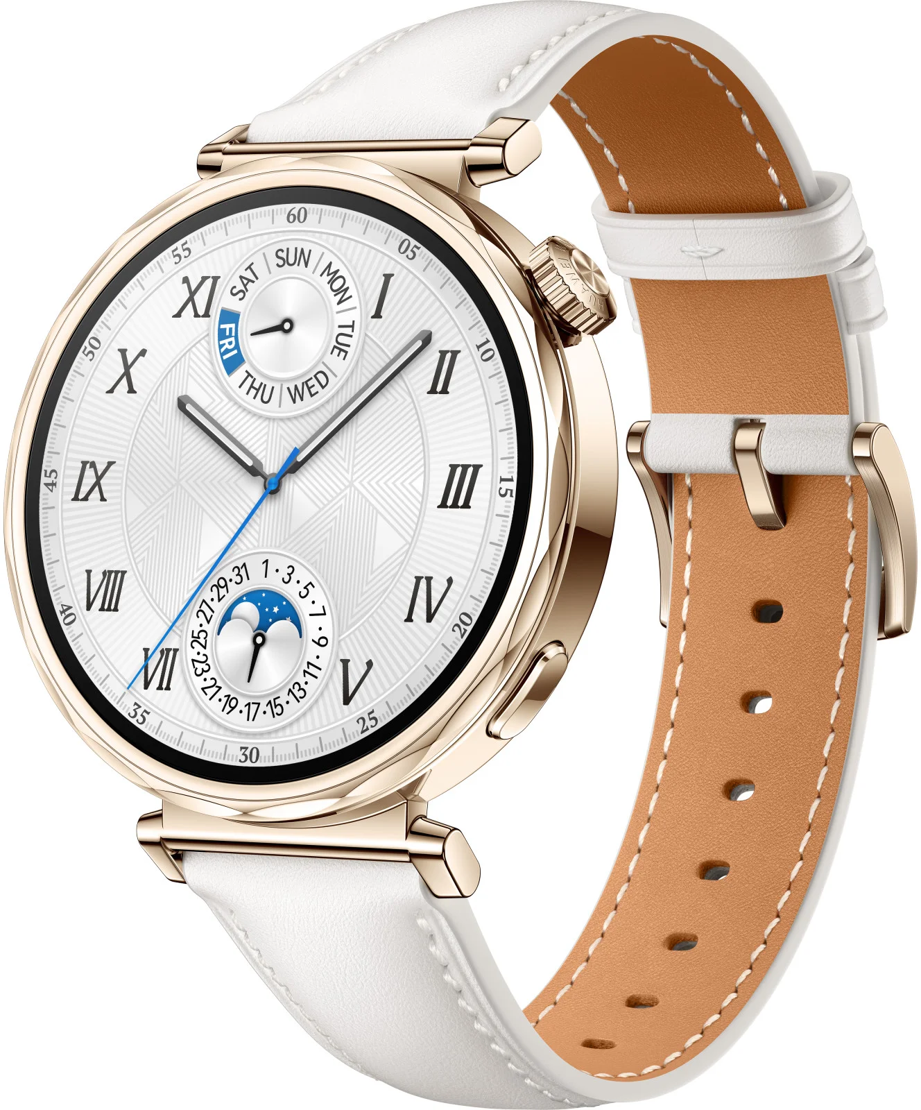 Huawei Watch GT5 41 mm kožené biele