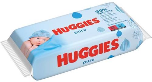 Huggies Pure detské obrúsky 56ks