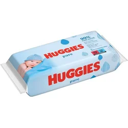 Huggies Pure detské obrúsky 56ks