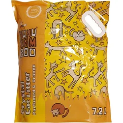 Huhubamboo Podestýlka silikat pomeranč 7,2l