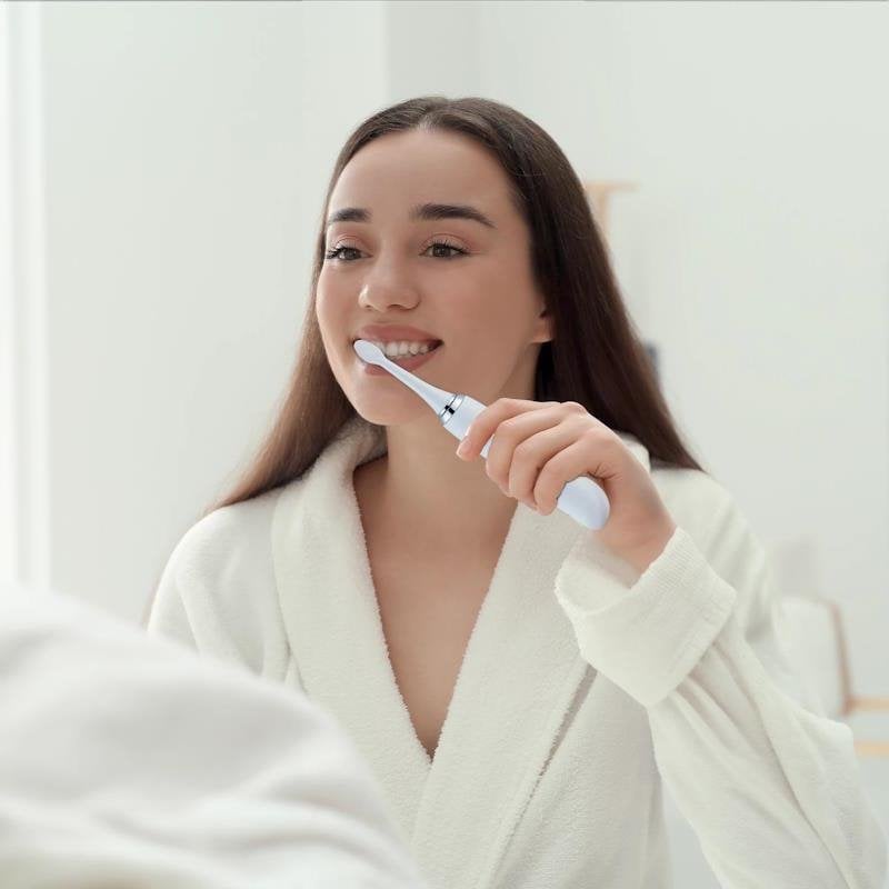 Huslog sonický zubní kartáček, bílý