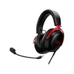 HyperX Cloud III/ANC/Jack/Černá-červená